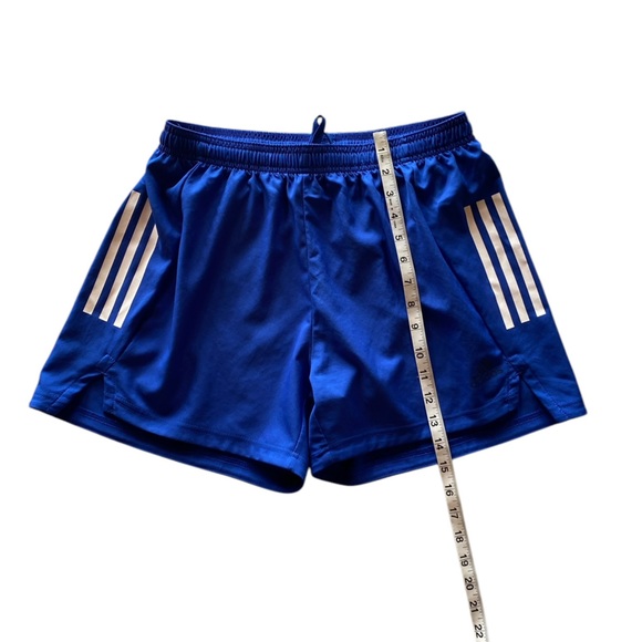 Adidas Prime Blue White Striped Workout Wear  Size L Great Condition! - Picture 5 of 9